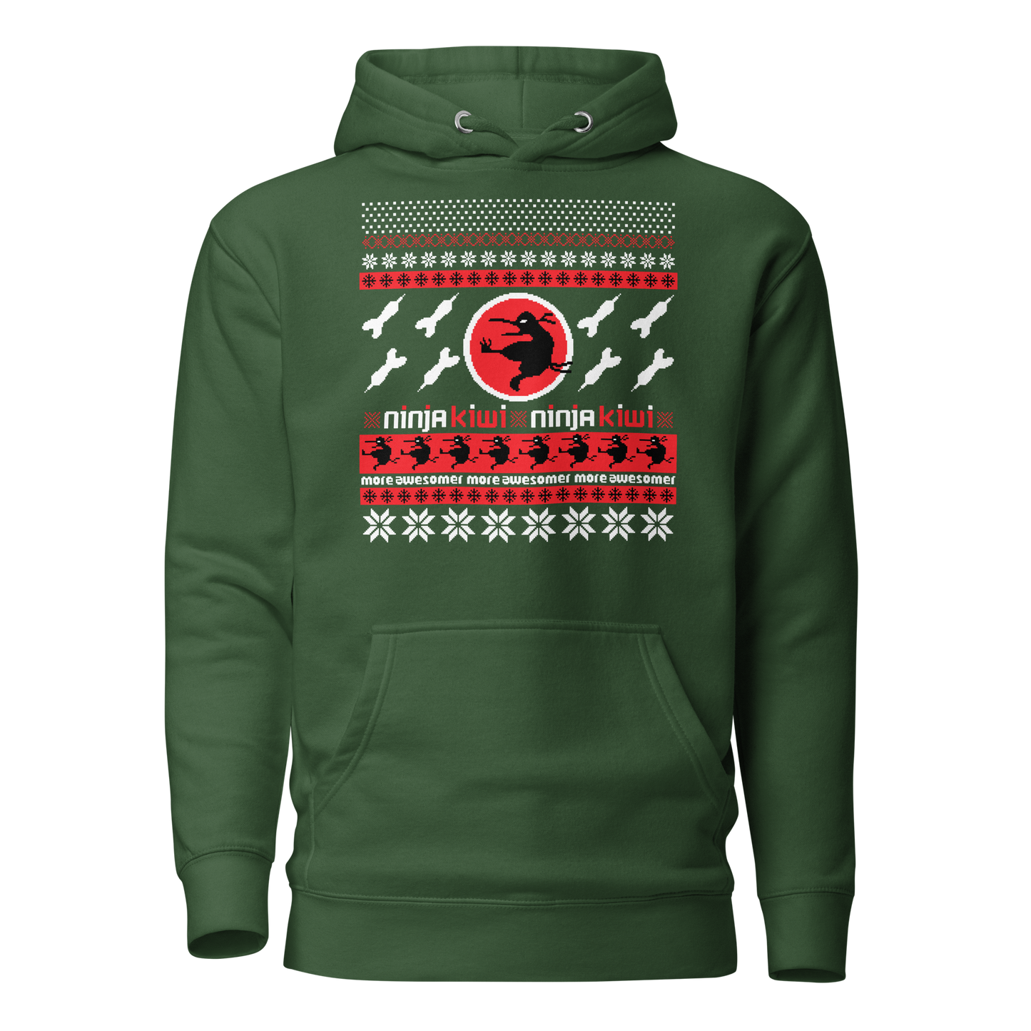 More Awesomer Christmas Hoodie (Unisex - Pattern 2)