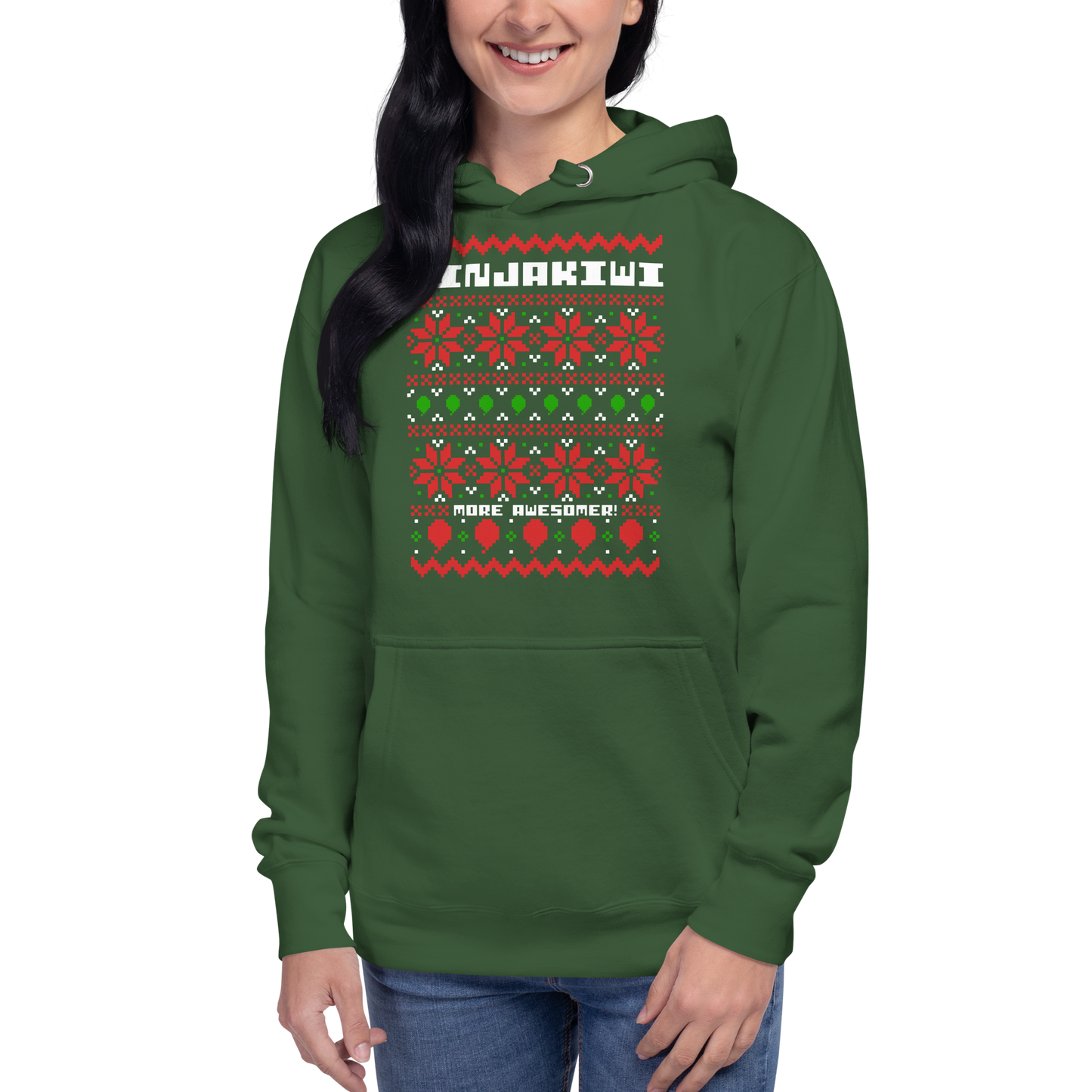 More Awesomer Christmas Hoodie (Unisex - Pattern 1)