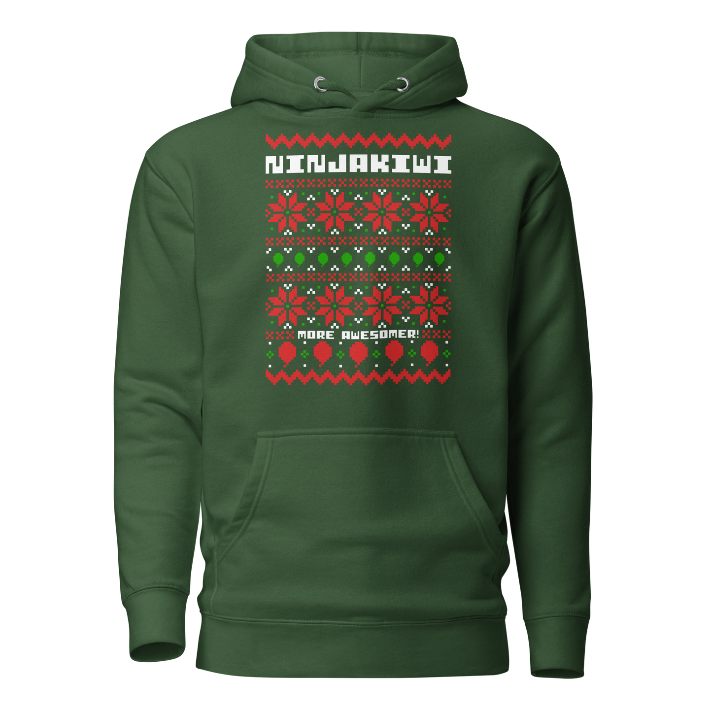 More Awesomer Christmas Hoodie (Unisex - Pattern 1)