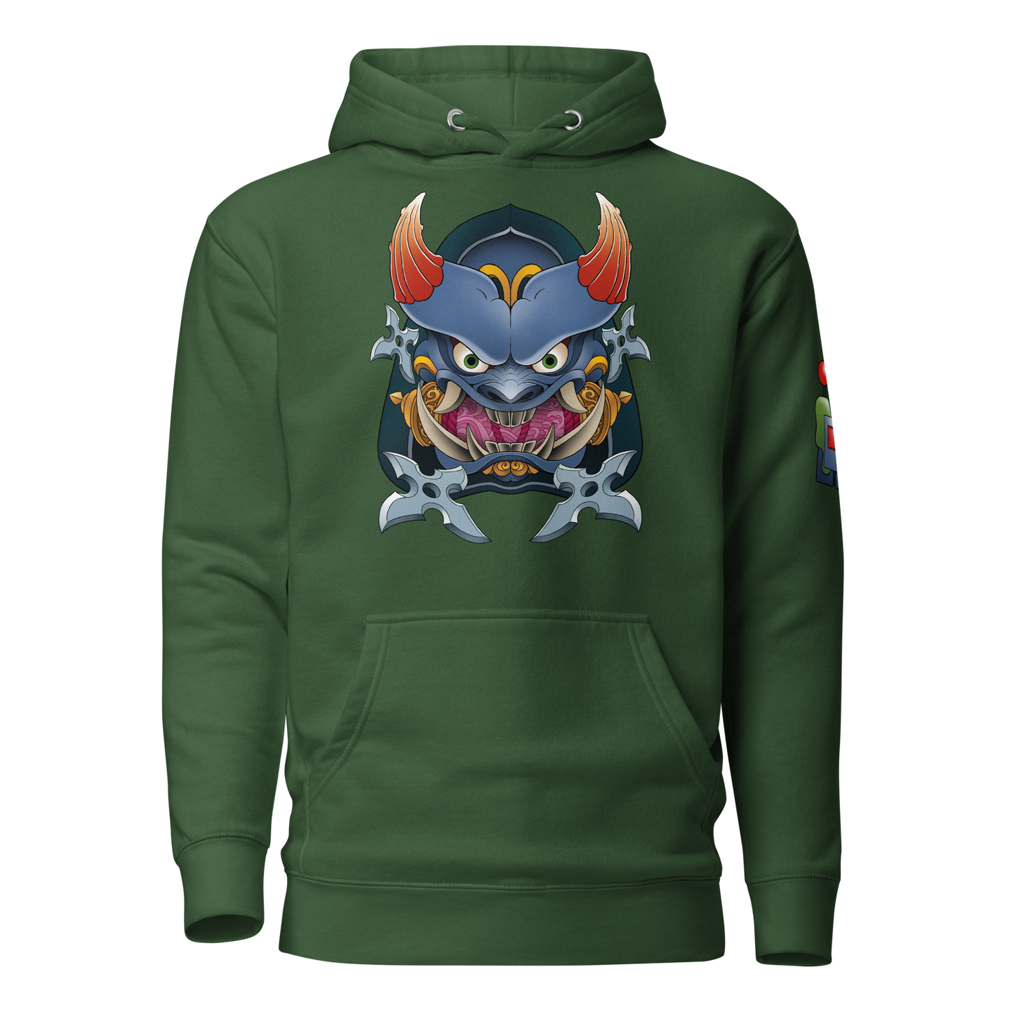 Ninja Master Bomber Hoodie | Front Print (Unisex)