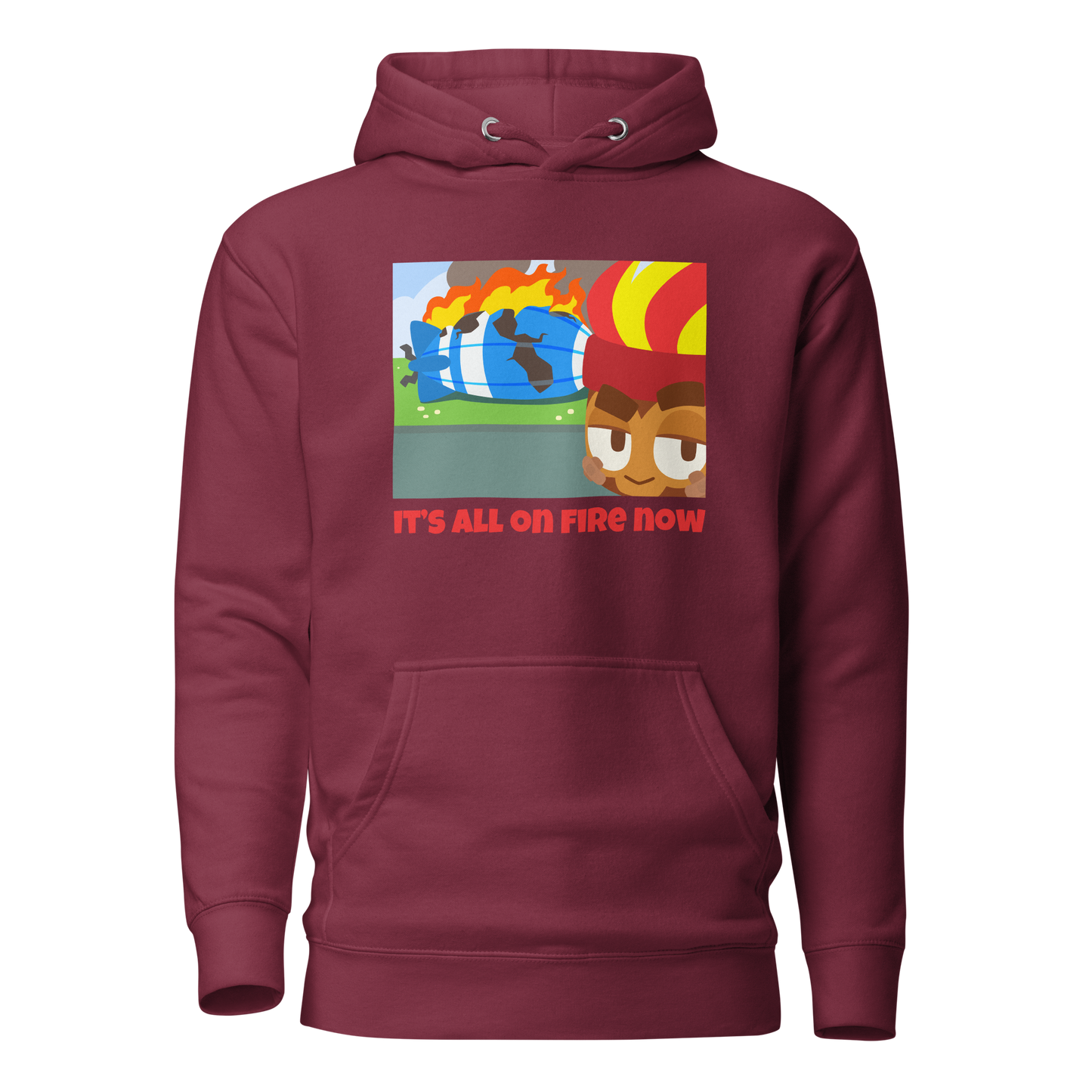 It's All On Fire Now Hoodie (Unisex)