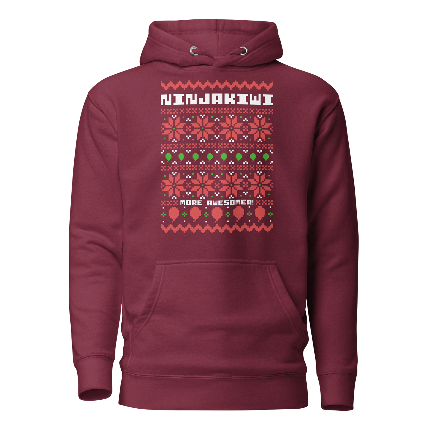 More Awesomer Christmas Hoodie (Unisex - Pattern 1)