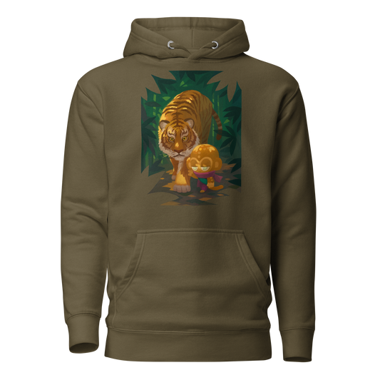 Tiger And Psi Hoodie (Unisex)