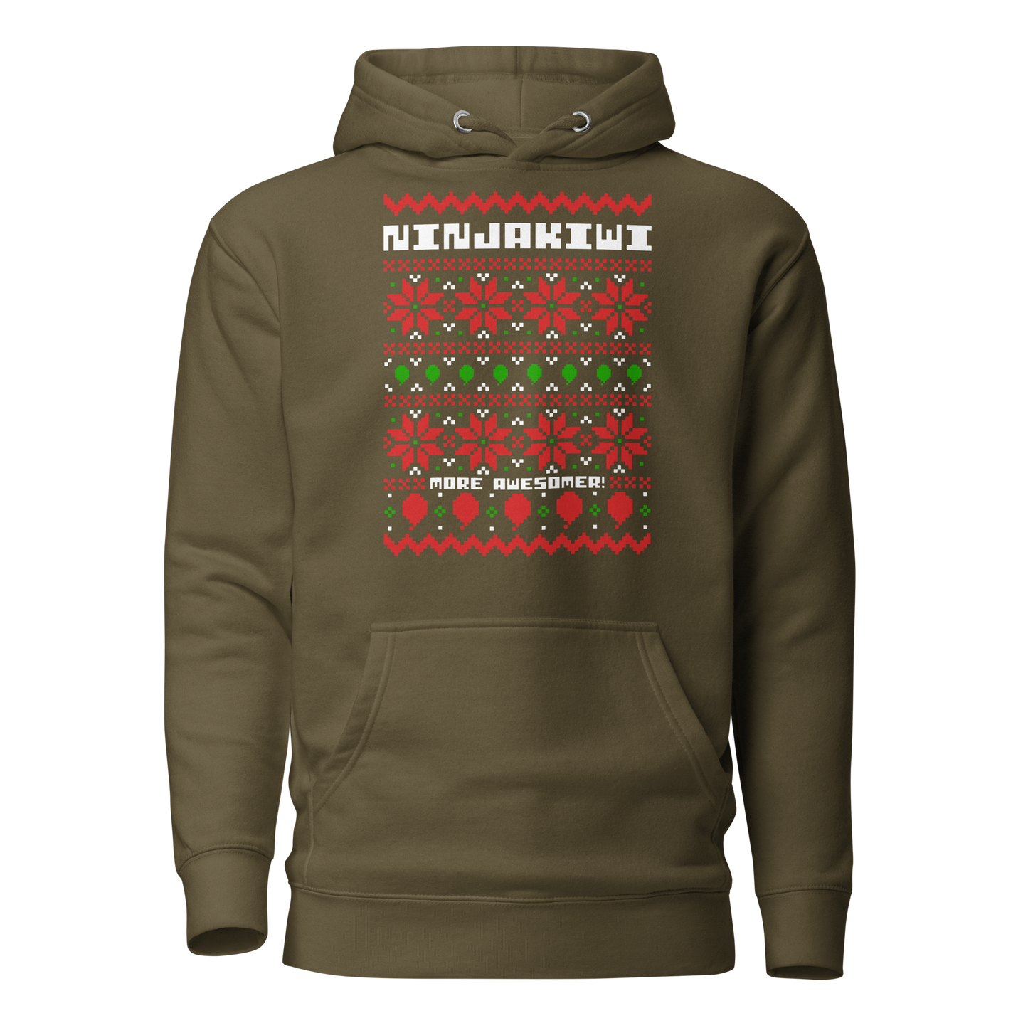 More Awesomer Christmas Hoodie (Unisex - Pattern 1)