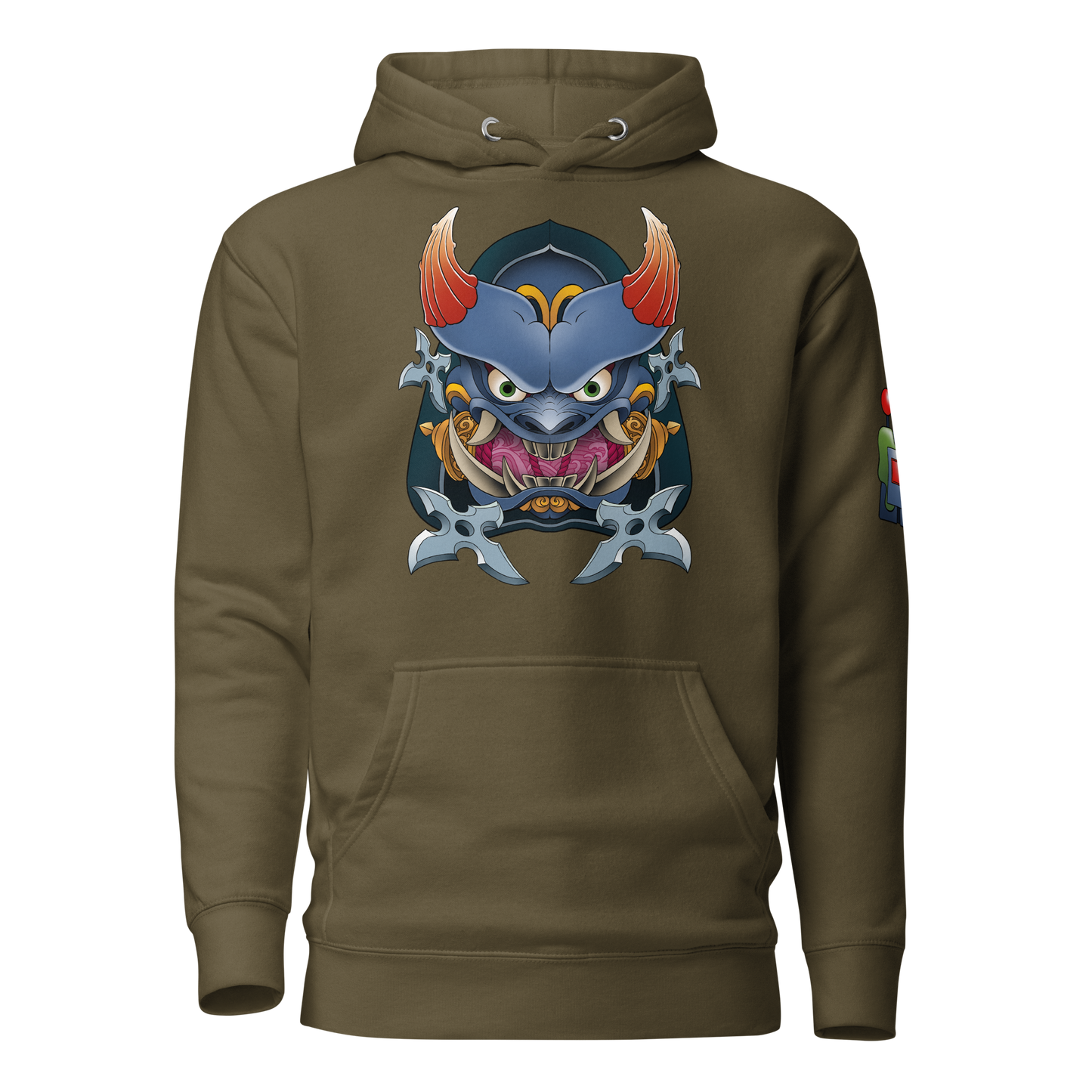 Ninja Master Bomber Hoodie | Front Print (Unisex)