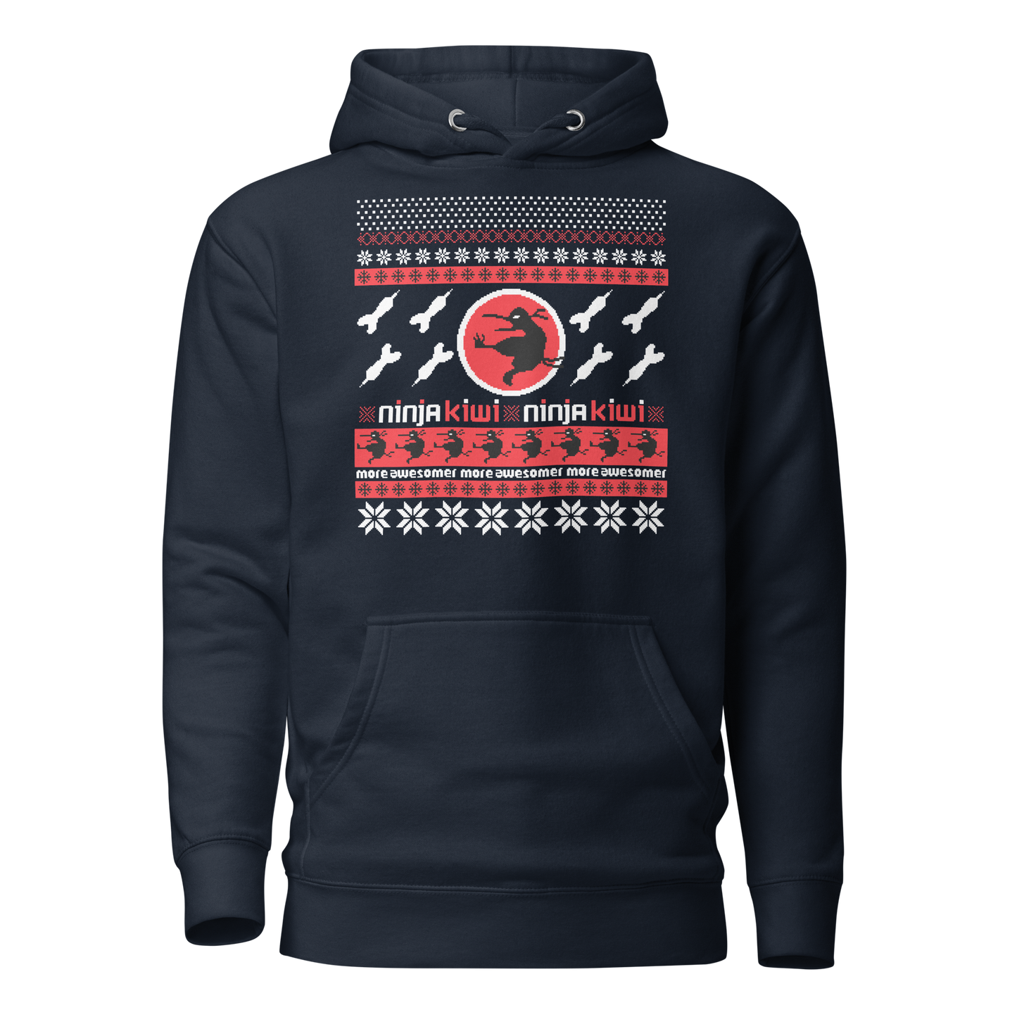 More Awesomer Christmas Hoodie (Unisex - Pattern 2)