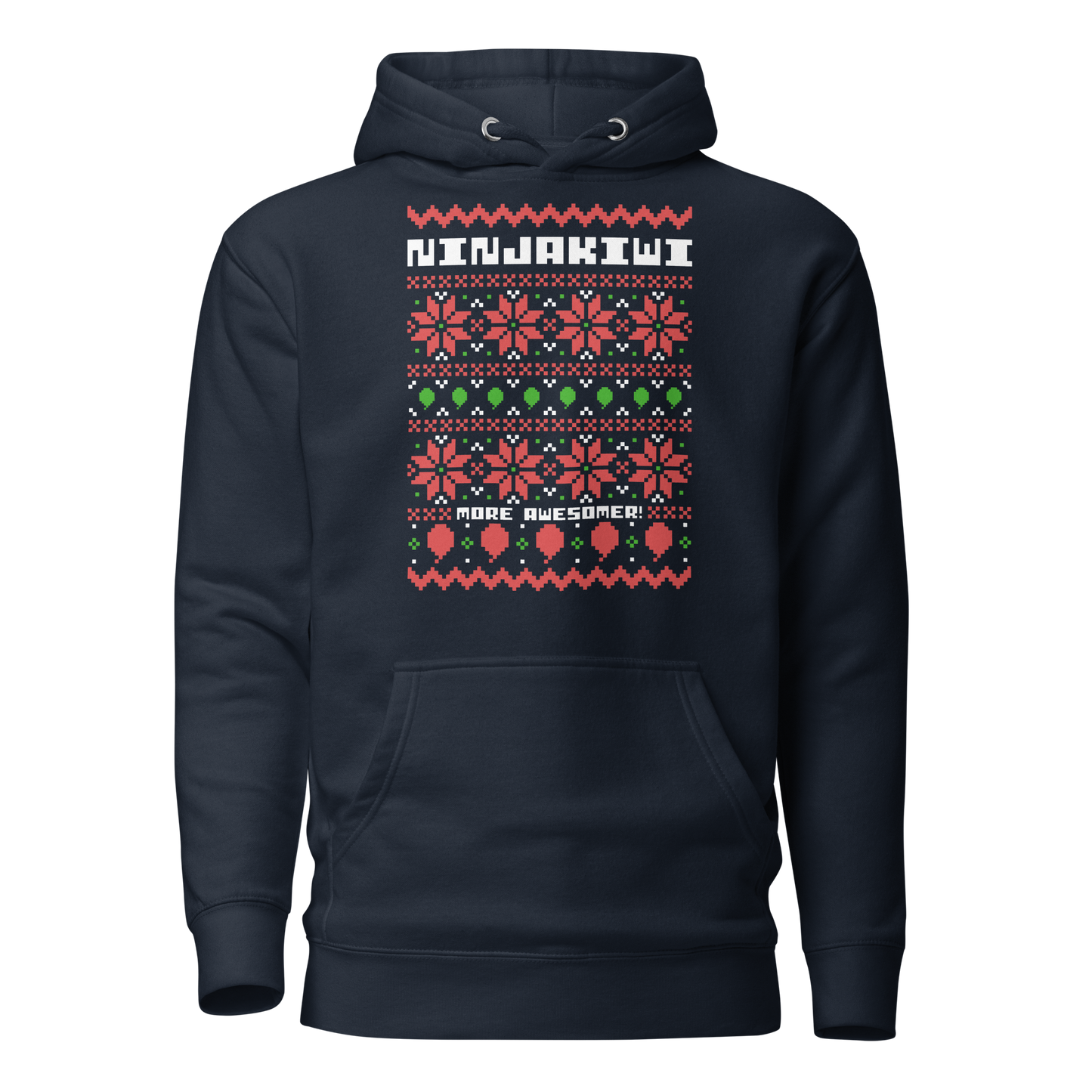 More Awesomer Christmas Hoodie (Unisex - Pattern 1)