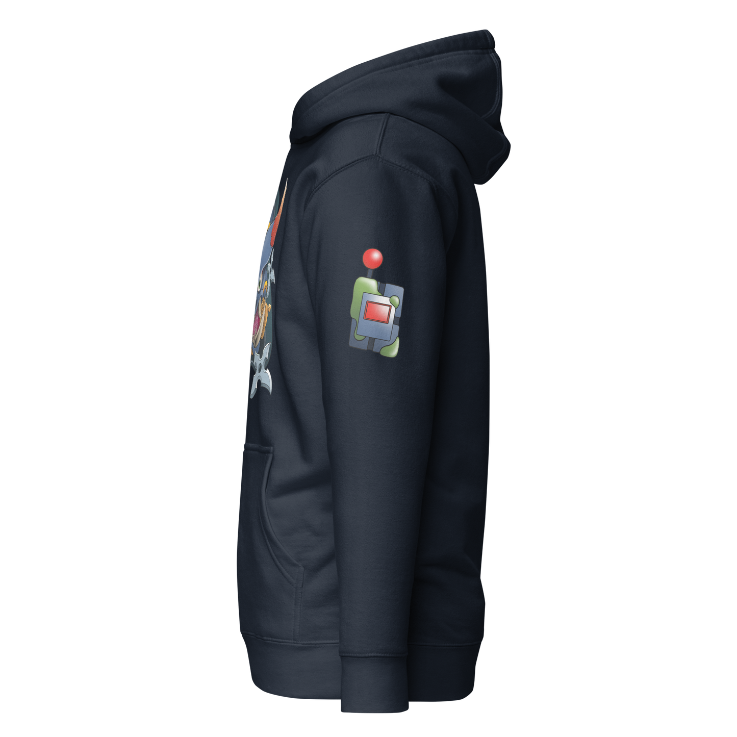 Ninja Master Bomber Hoodie | Front Print (Unisex)