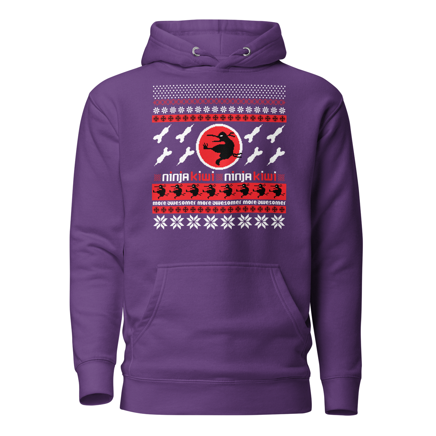 More Awesomer Christmas Hoodie (Unisex - Pattern 2)