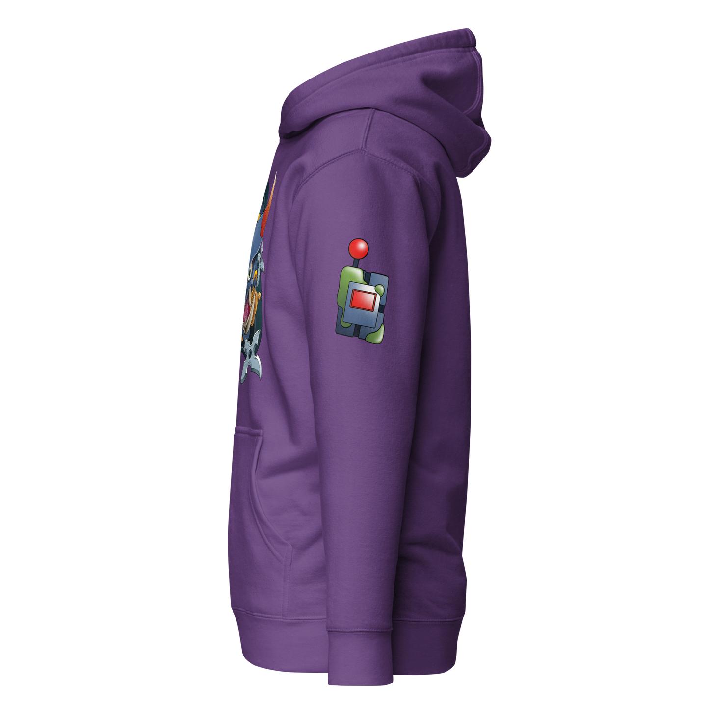 Ninja Master Bomber Hoodie | Front Print (Unisex)