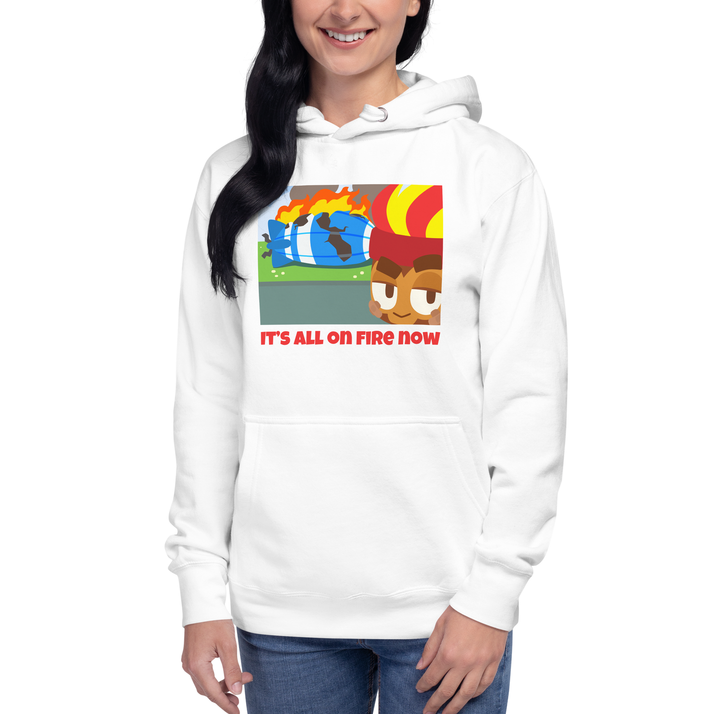 It's All On Fire Now Hoodie (Unisex)