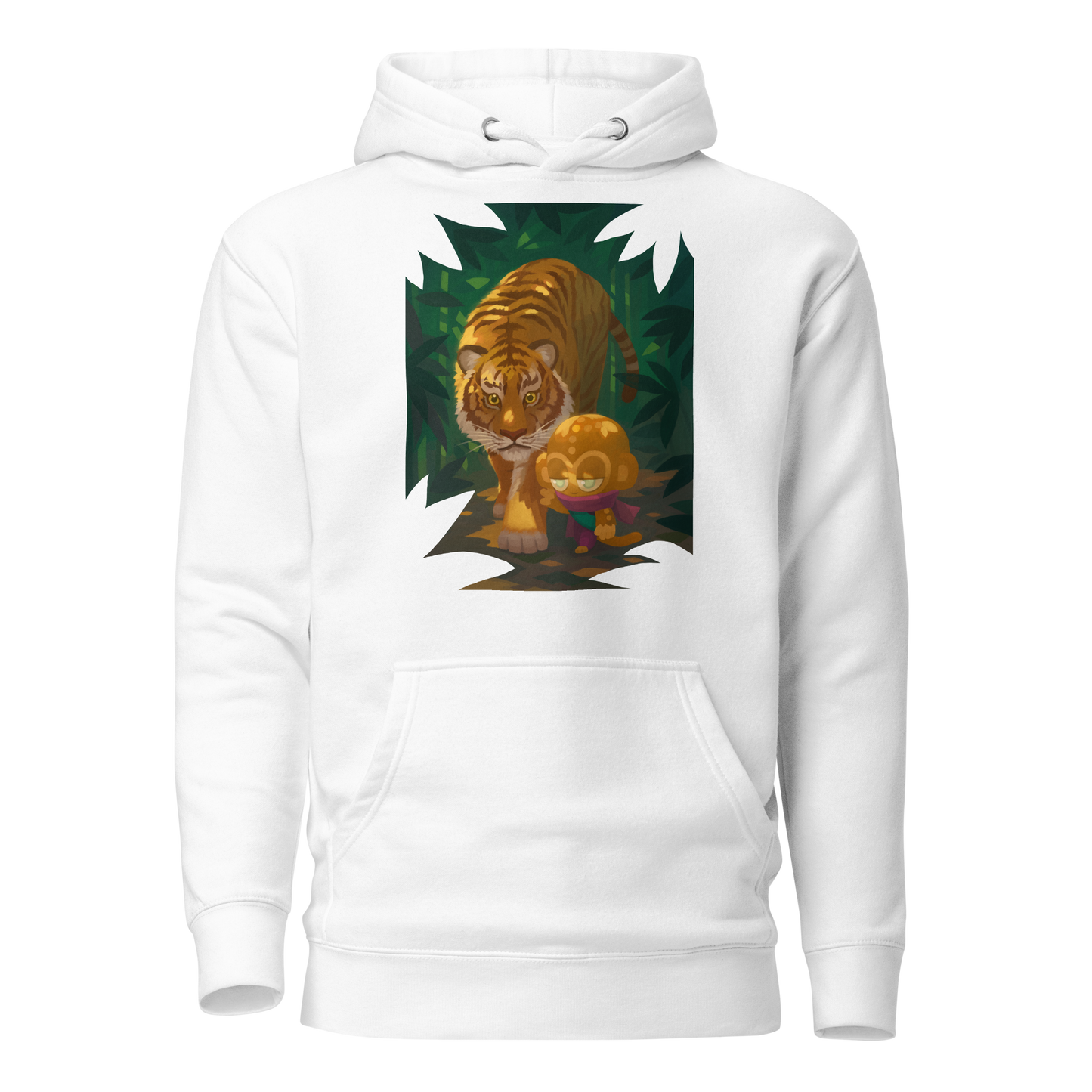 Tiger And Psi Hoodie (Unisex)