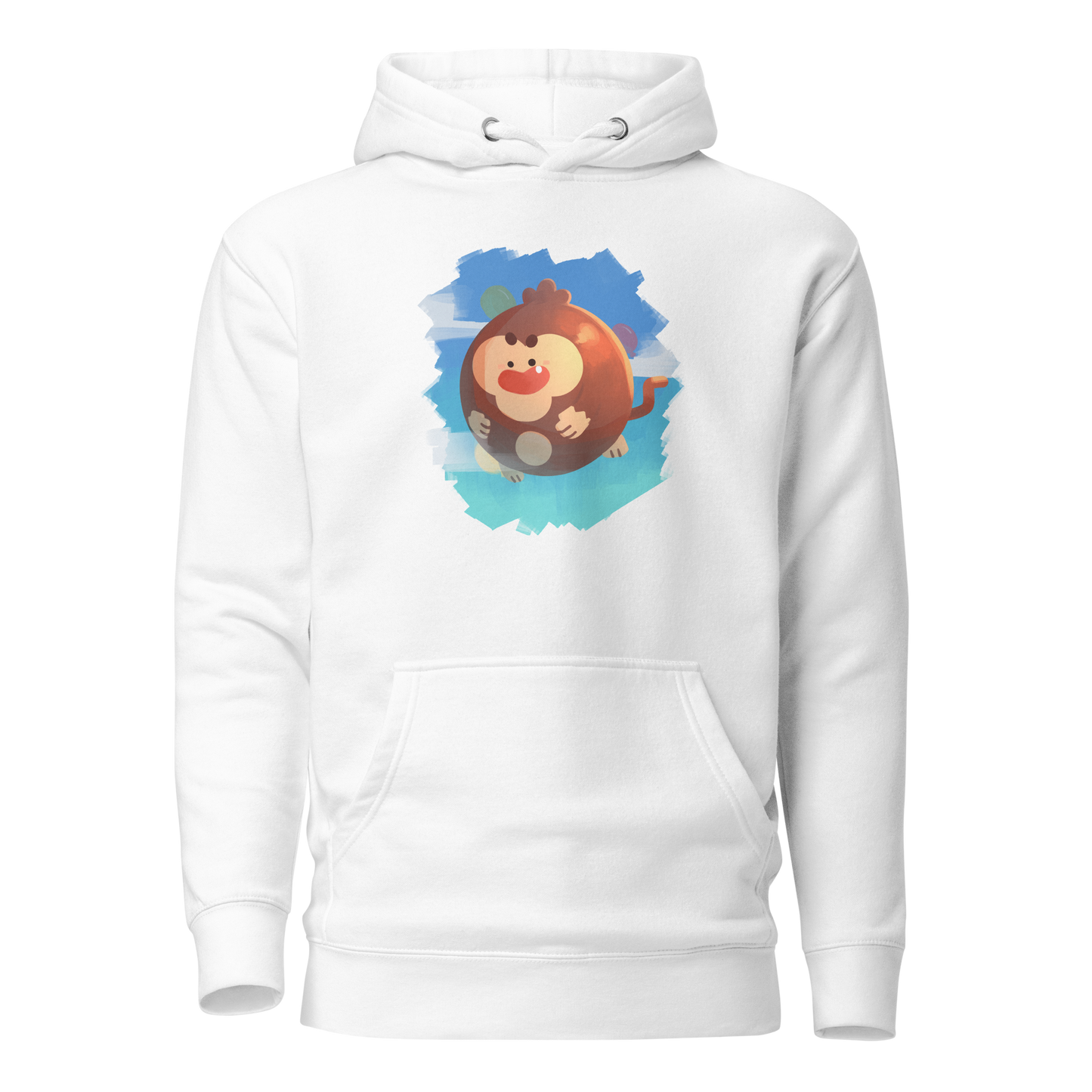 Round Monkey Hoodie (Unisex)