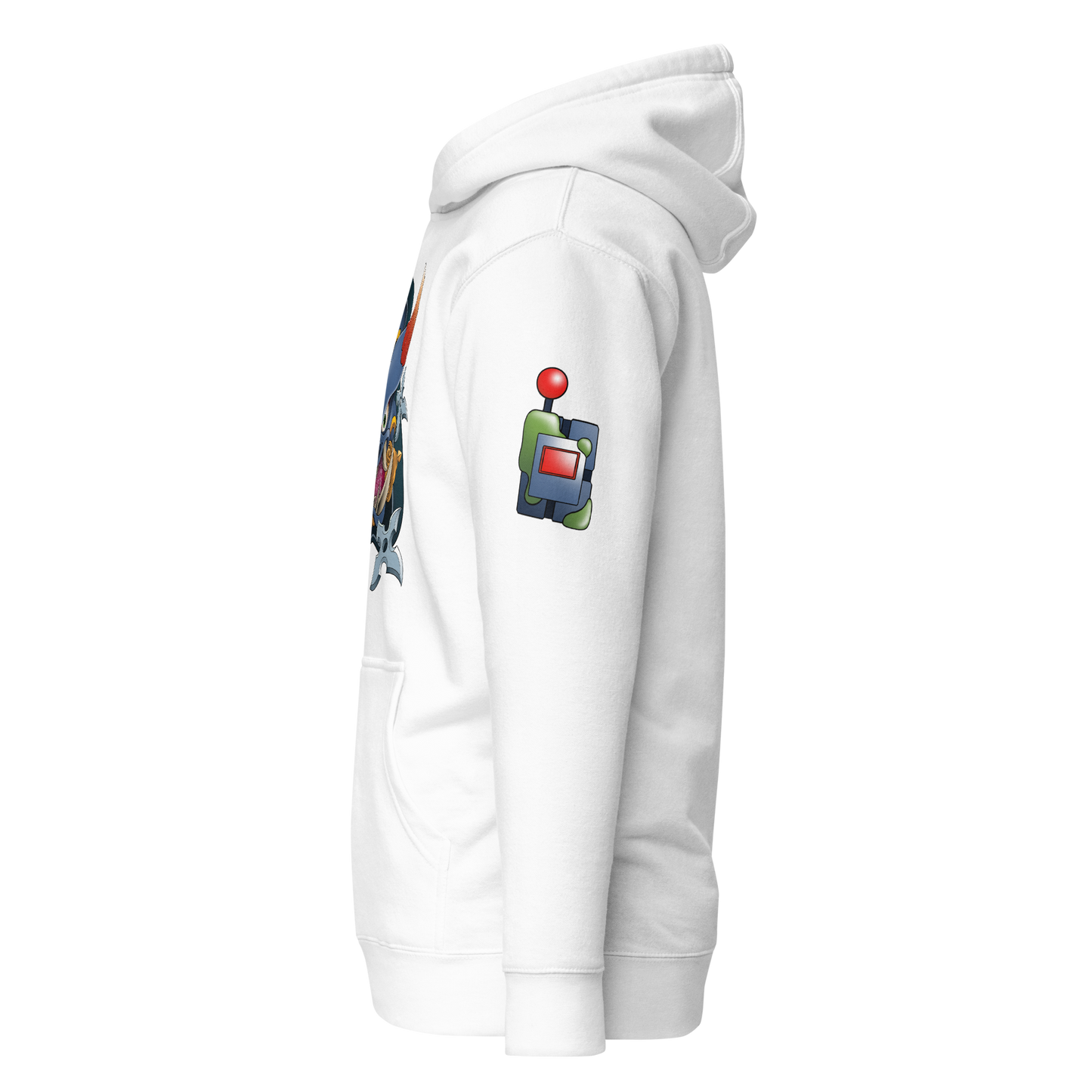 Ninja Master Bomber Hoodie | Front Print (Unisex)