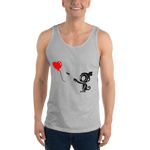 Monkey With Bloon Tank Top (Unisex)