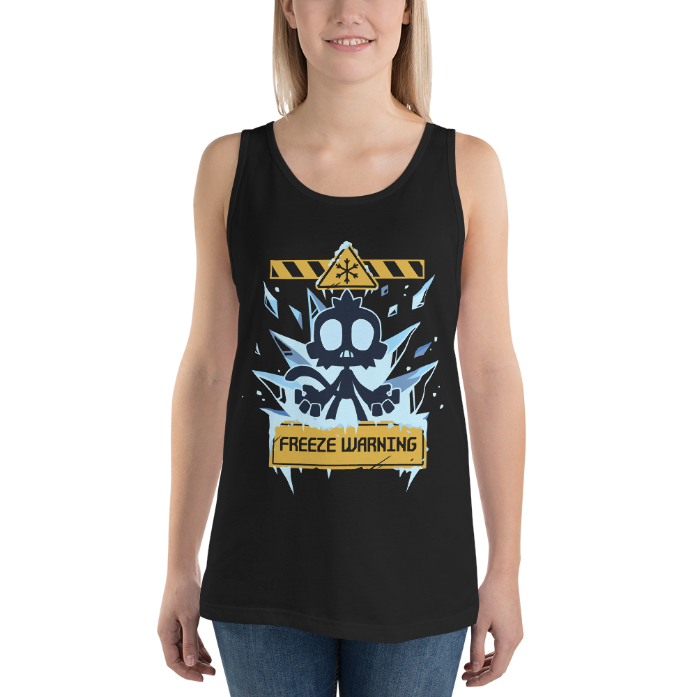 Freeze Warning Tank Top (Unisex)