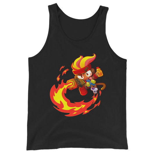 Gwendolin Fire Tank Top (Unisex)