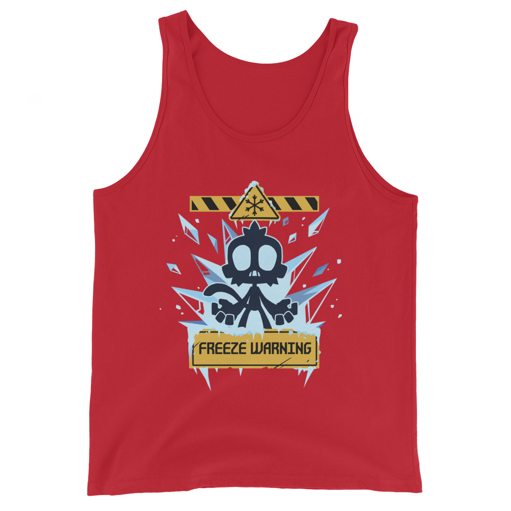 Freeze Warning Tank Top (Unisex)