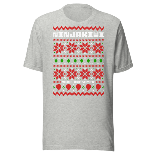 More Awesomer Christmas Shirt (Unisex - Pattern 1)