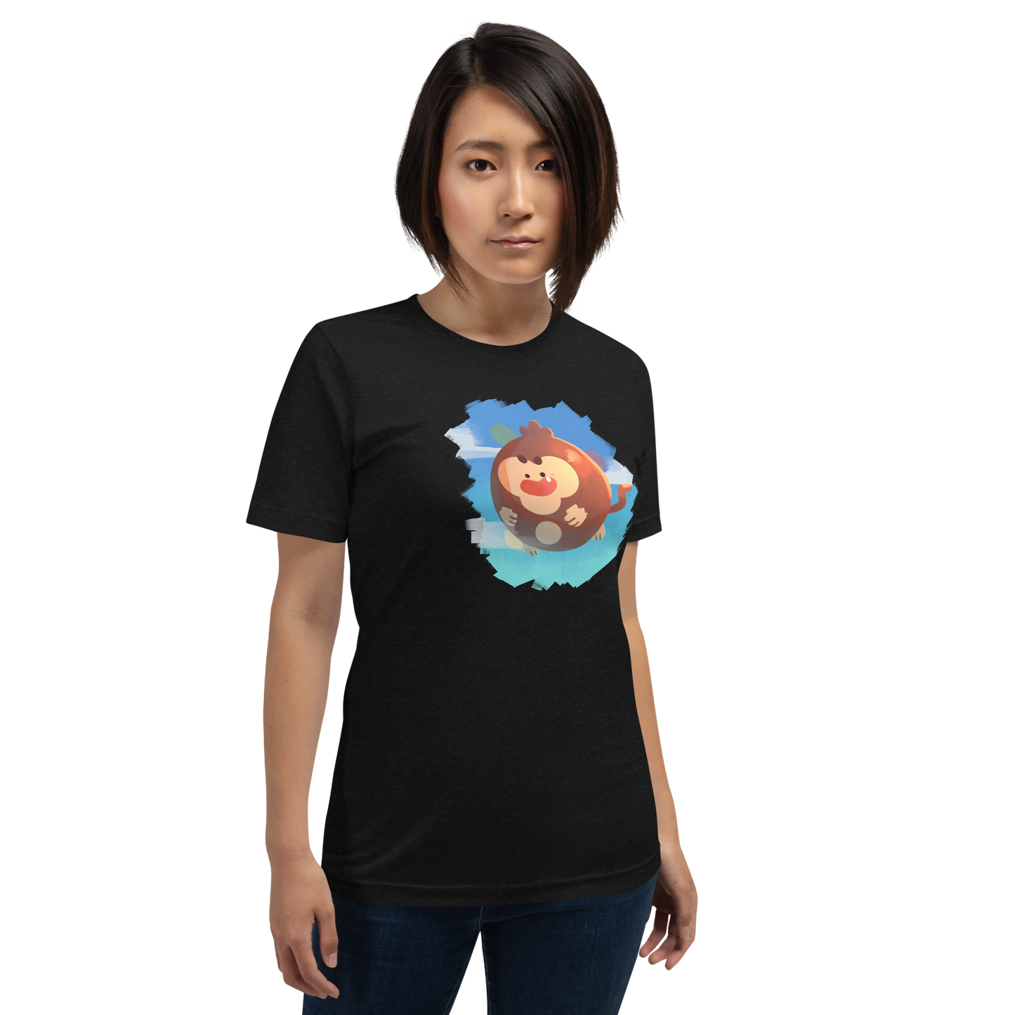 Round Monkey Shirt (Unisex)