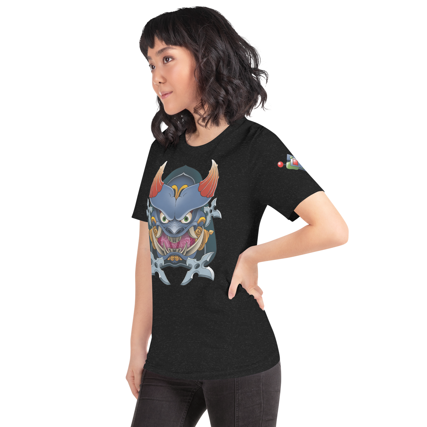 Ninja Master Bomber Shirt | Front/Shoulder Print (Unisex)