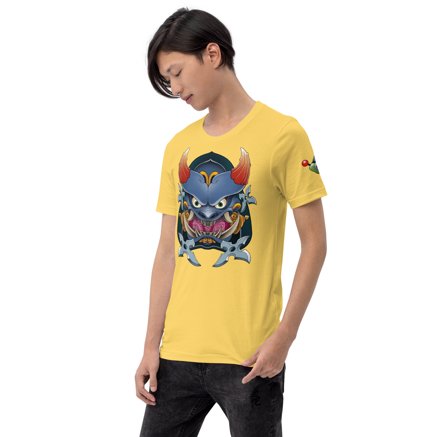 Ninja Master Bomber Shirt | Front/Shoulder Print (Unisex)