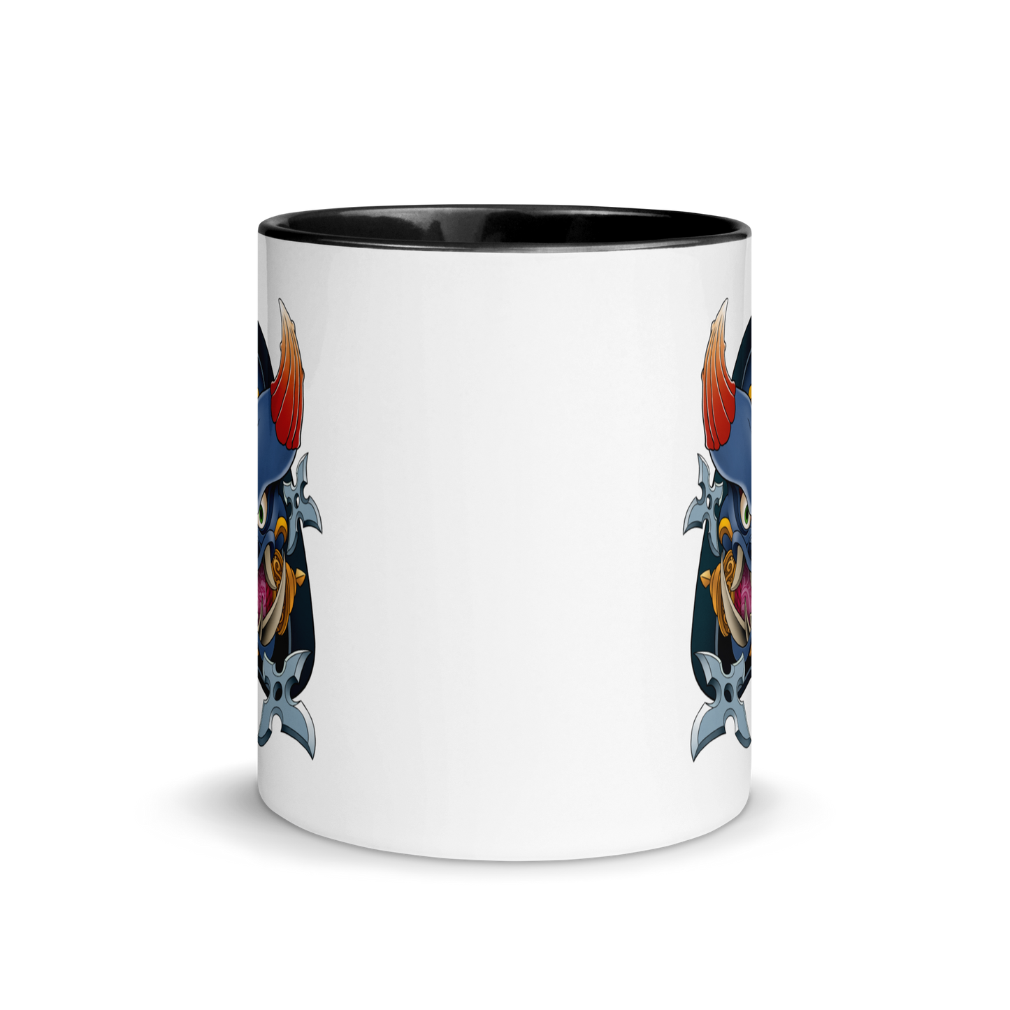 Ninja Master Bomber Mug with Color Inside