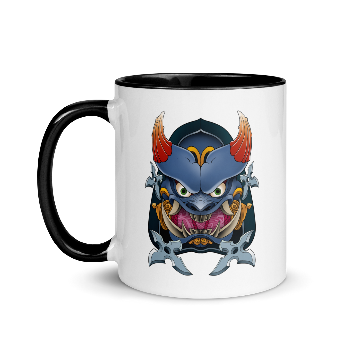 Ninja Master Bomber Mug with Color Inside