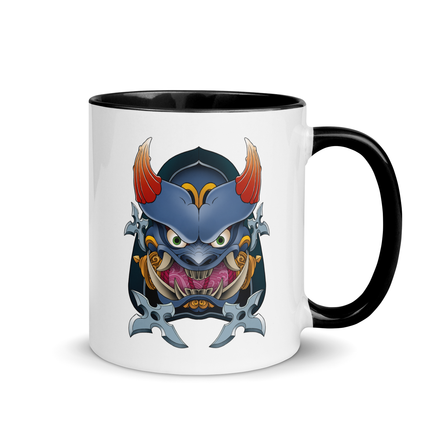 Ninja Master Bomber Mug with Color Inside