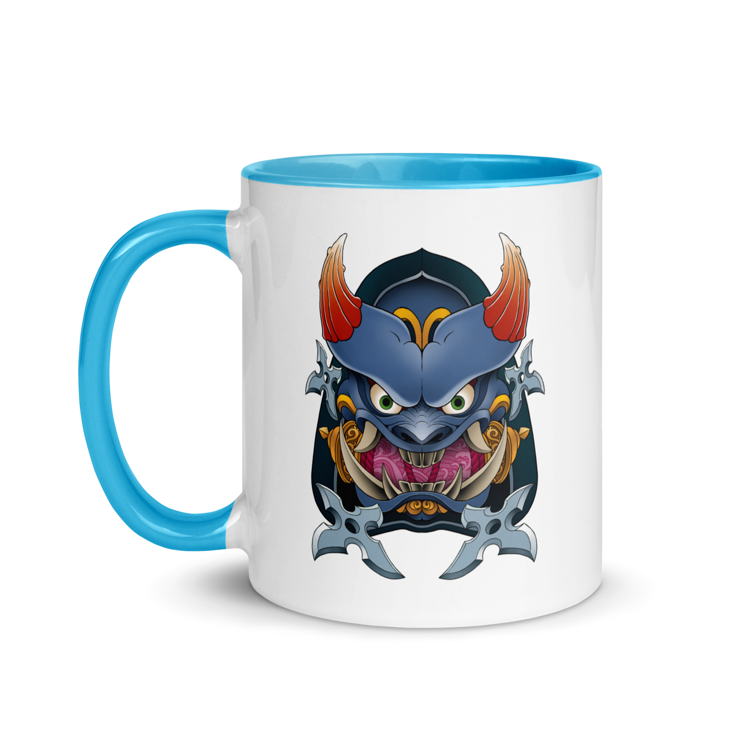 Ninja Master Bomber Mug with Color Inside