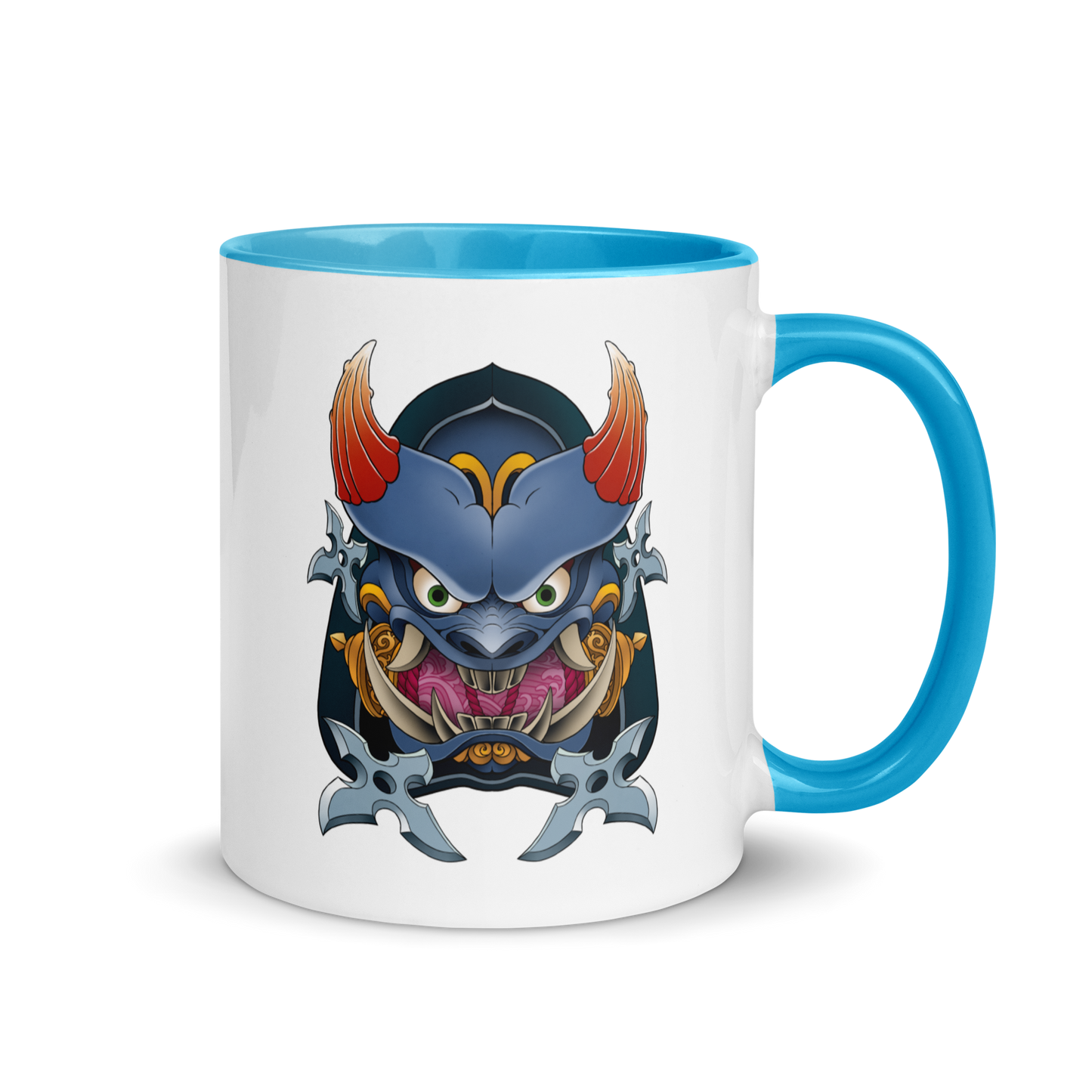 Ninja Master Bomber Mug with Color Inside