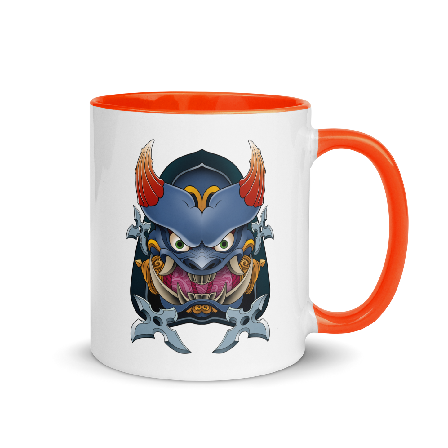 Ninja Master Bomber Mug with Color Inside