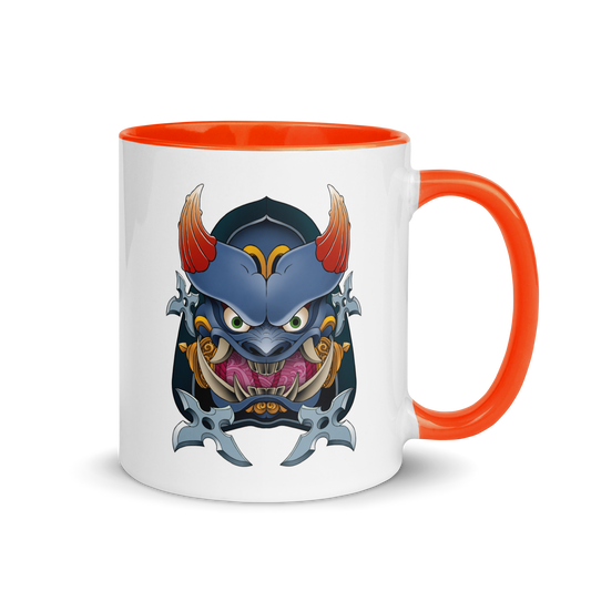 Ninja Master Bomber Mug with Color Inside