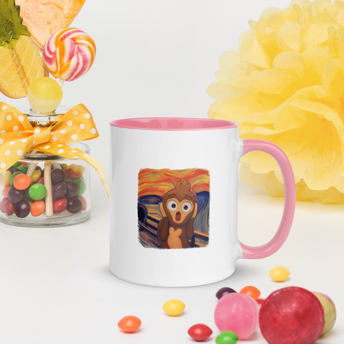 Screaming Monkey Mug