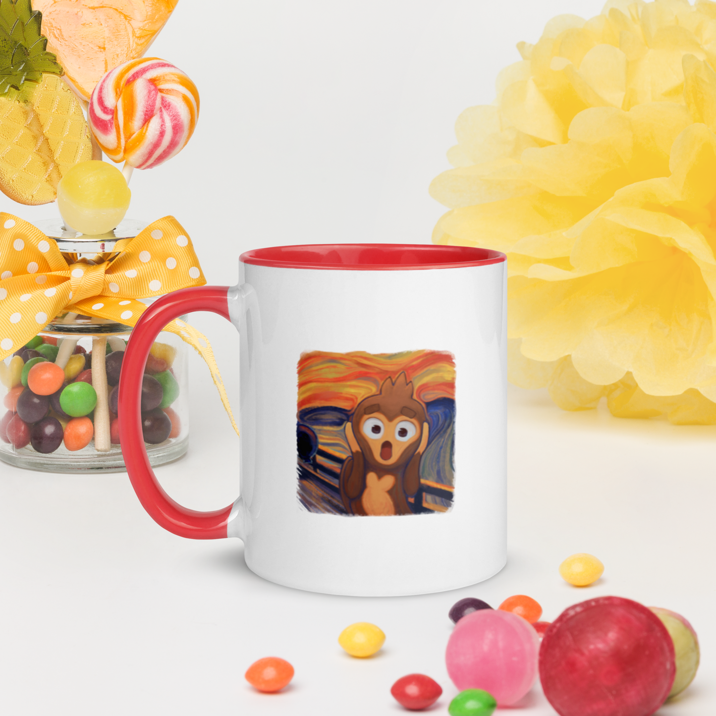 Screaming Monkey Mug