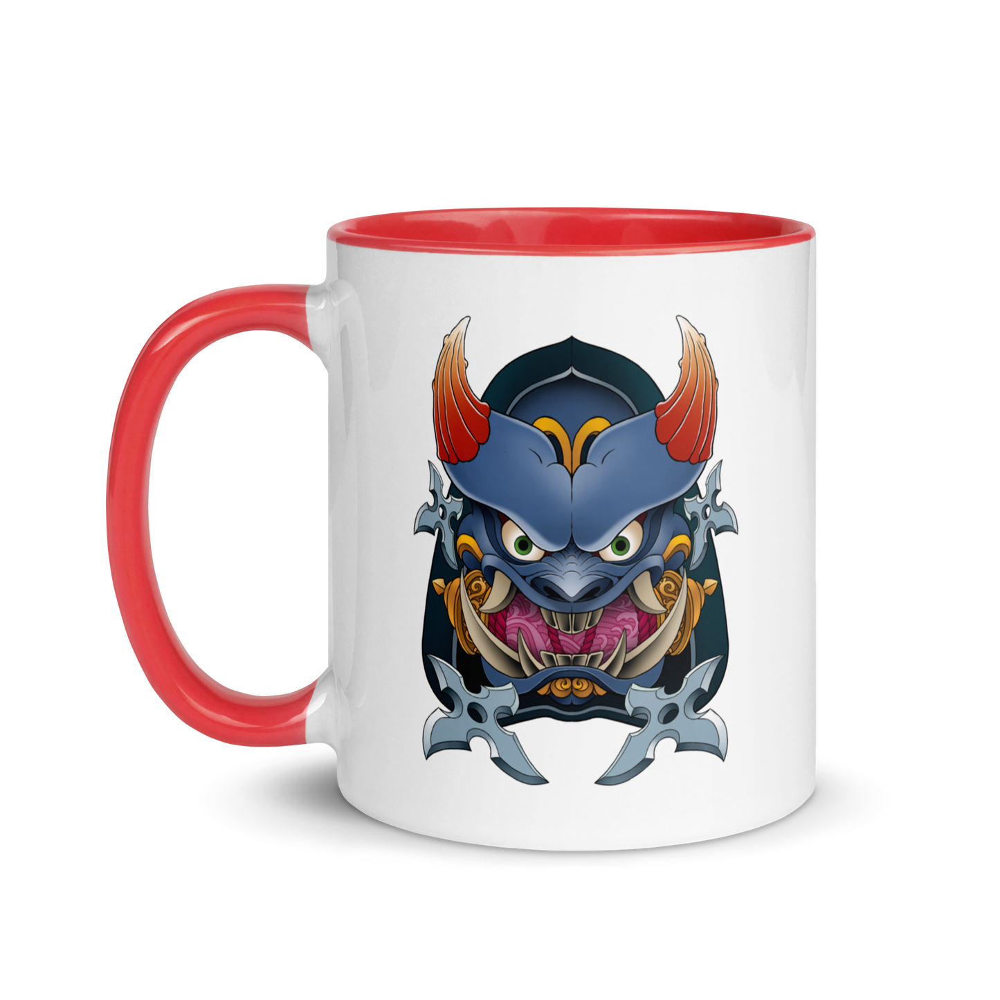 Ninja Master Bomber Mug with Color Inside