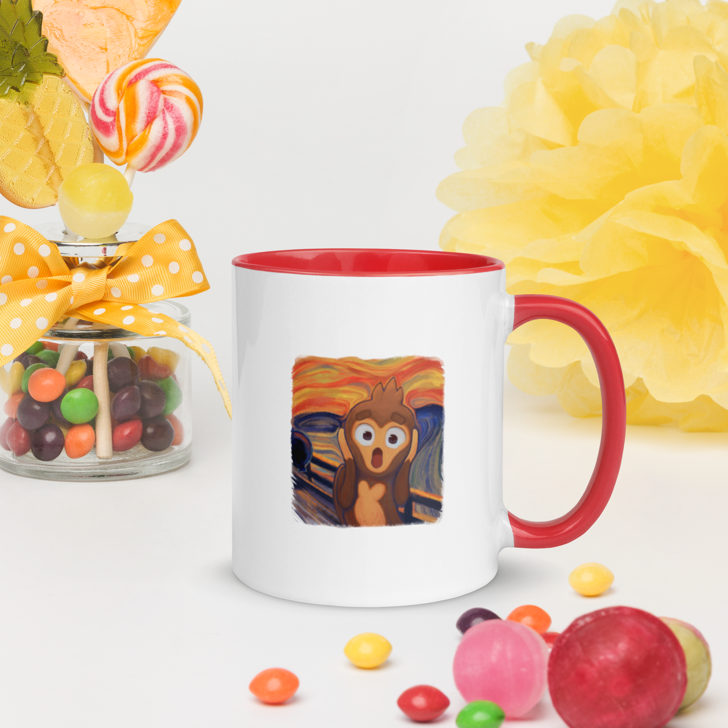 Screaming Monkey Mug