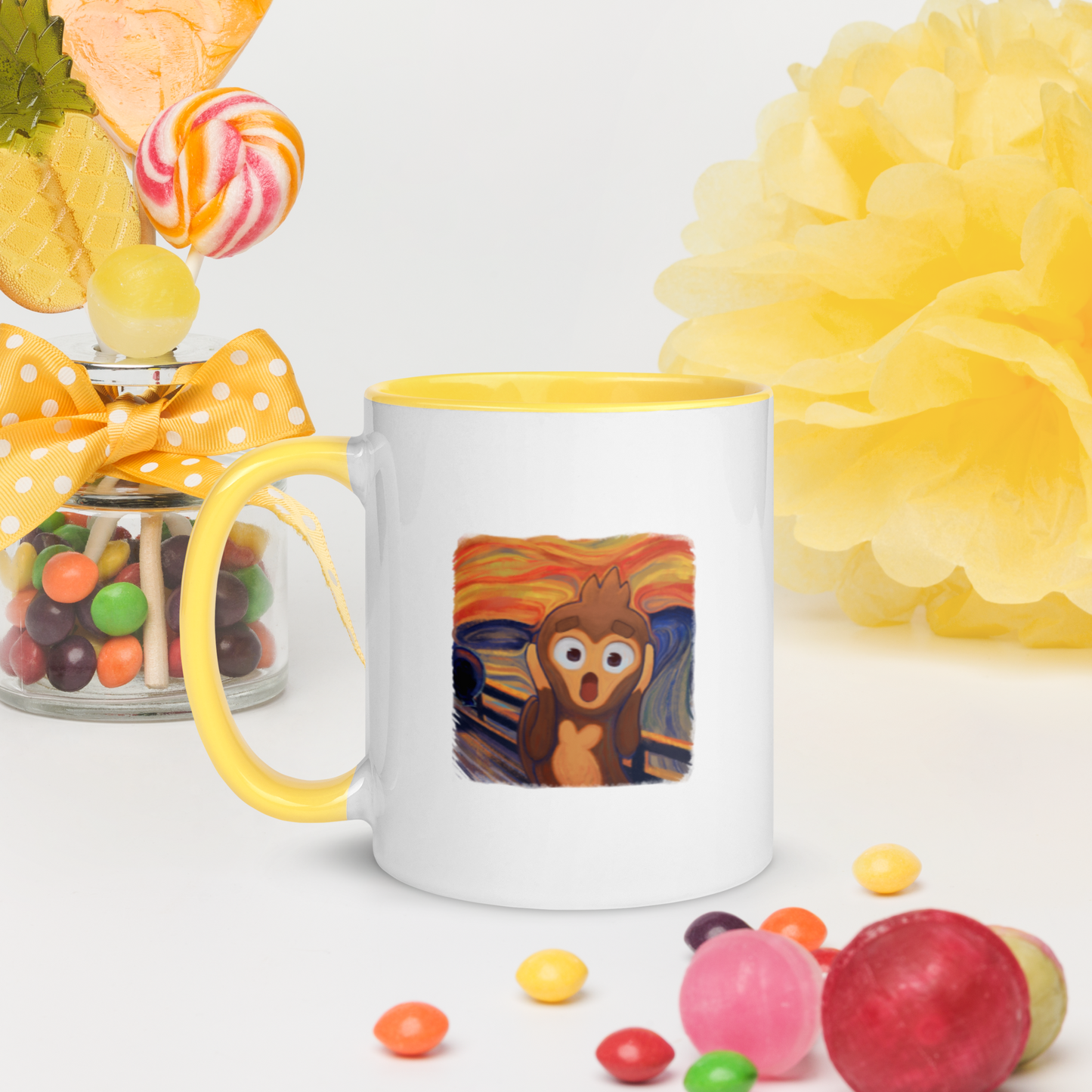 Screaming Monkey Mug