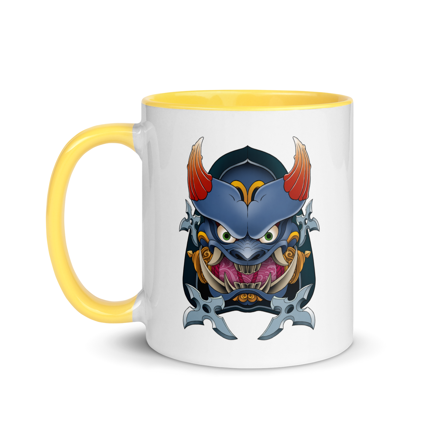 Ninja Master Bomber Mug with Color Inside