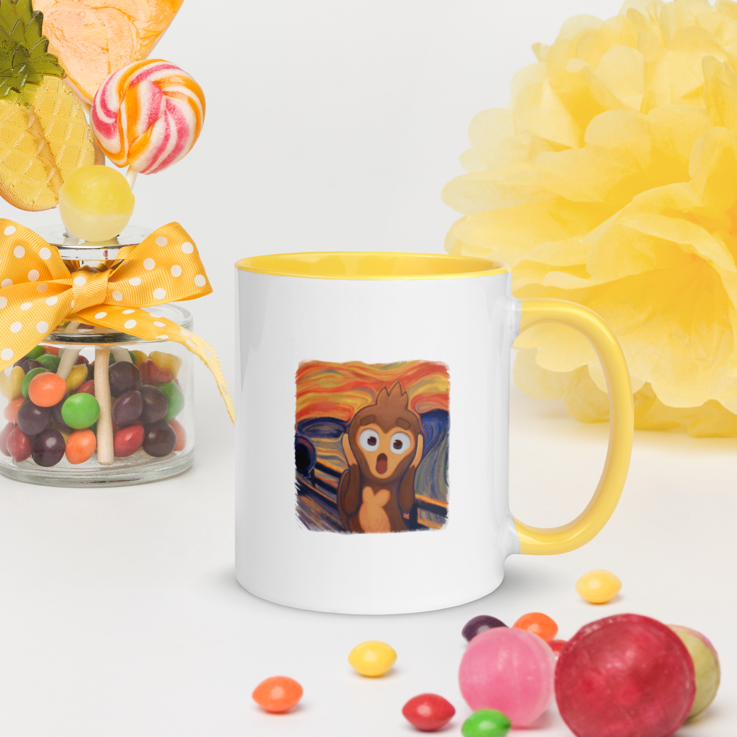 Screaming Monkey Mug