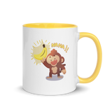 Banana Obtained Mug with Color Inside