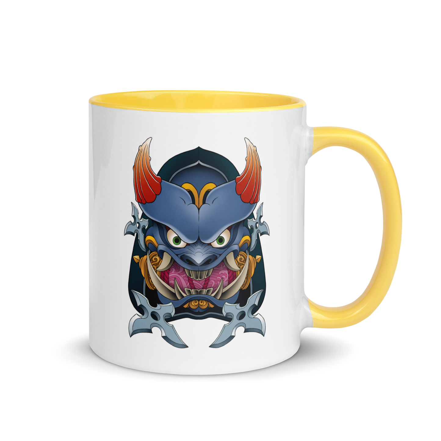 Ninja Master Bomber Mug with Color Inside